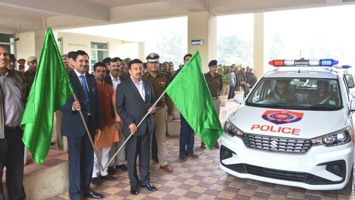 Gurugram police using new Maruti ertiga car for patrolling Gurugram police using new Maruti ertiga car for patrolling