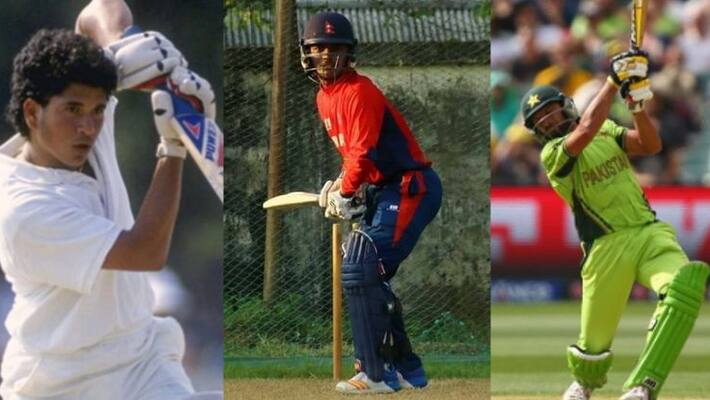 Rohit Paudel beats Sachin, Afridi, to become youngest international half centurion Rohit Paudel beats Sachin, Afridi, to become youngest international half centurion