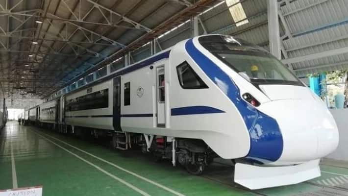 Miscreants pelt stones at Vande Bharat Express; breaks window in Visakhapatnam AJR Miscreants pelt stones at Vande Bharat Express; breaks window in Visakhapatnam AJR