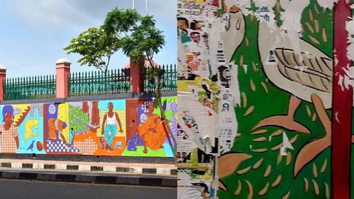 district collector orders probe on defacement of tvm city artwork district collector orders probe on defacement of tvm city artwork