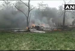 Jaguar fighter plane crashes in Uttar Pradesh village; pilot ejects safely