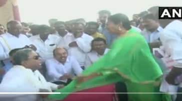 Karnataka ex CM Siddharamaiyya misbehaved women