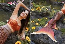 sunny leone mermaid look viral on internet and honey singh singh song