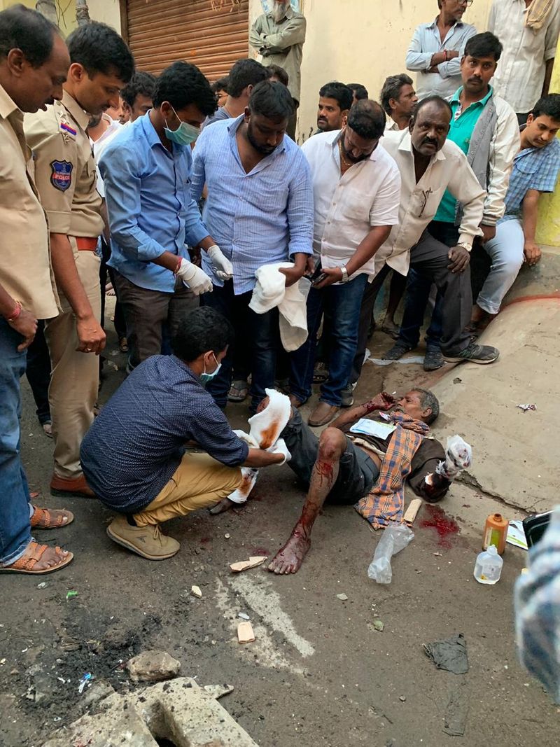 జూహ్లీ హిల్స్ లో పేలుడు (ఫొటోస్)