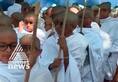 Kerala school students pay special tribute to Mahatma Gandhi