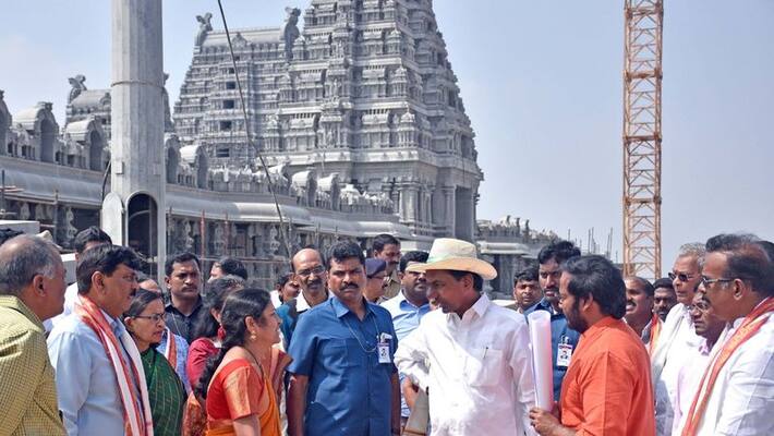we are committed to construct yadadri temple city 1100 acres says kcr we are committed to construct yadadri temple city 1100 acres says kcr