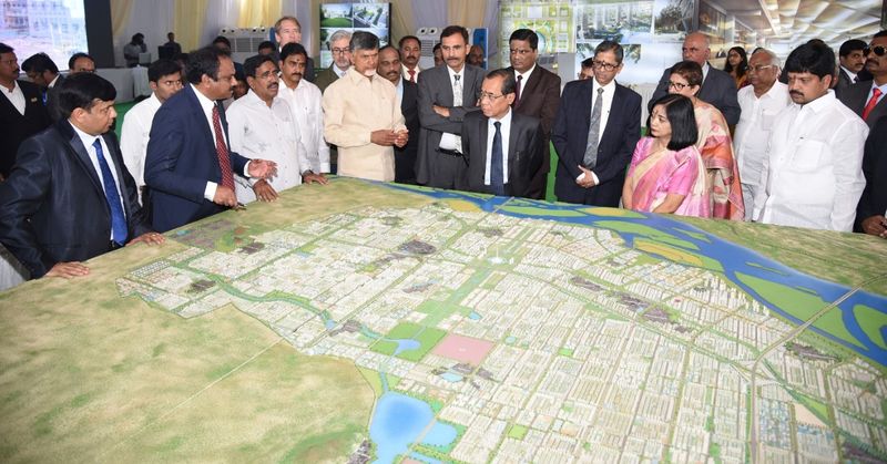 ఎపి హైకోర్టు ప్రారంభం: సుప్రీం సిజేతో చంద్రబాబు (ఫొటోలు)