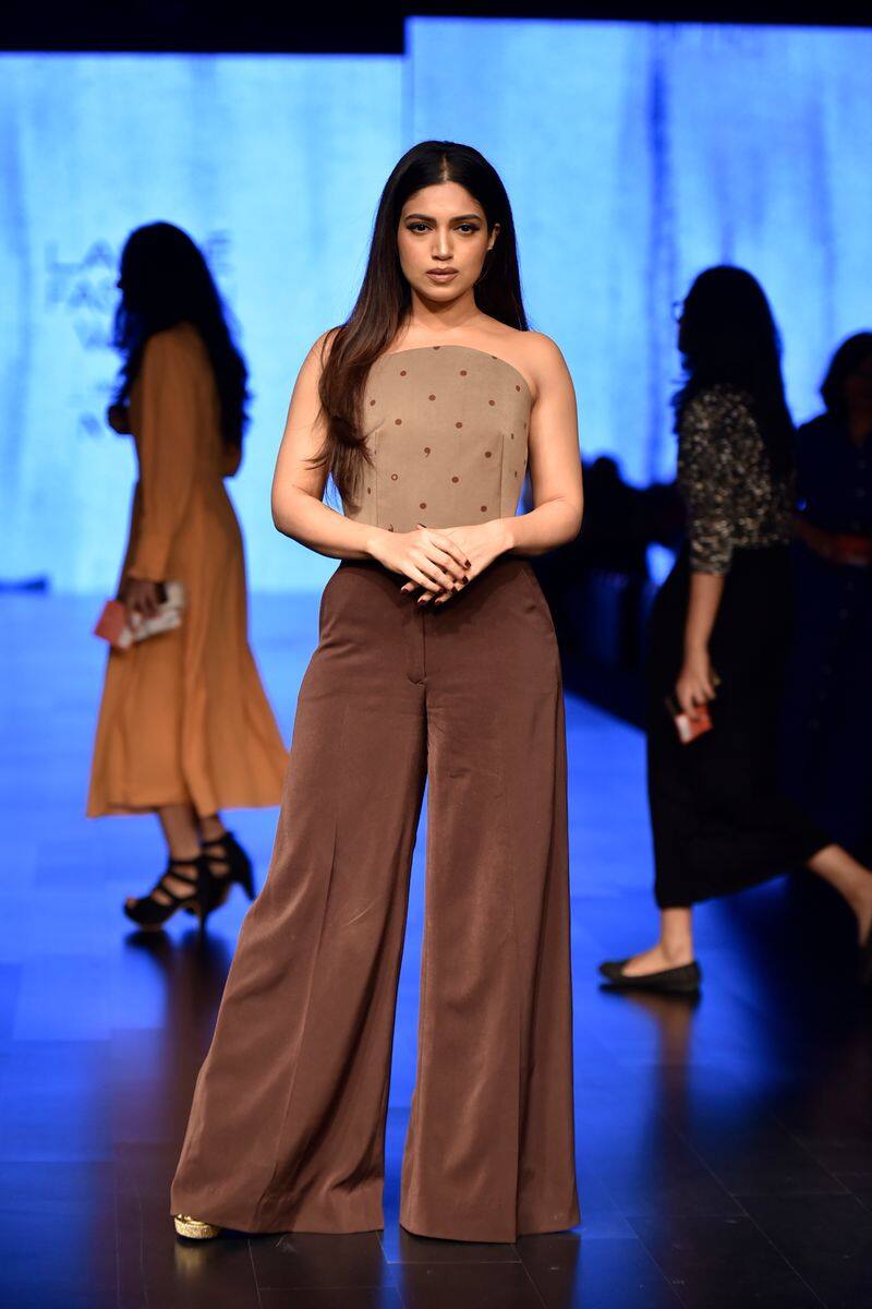 Bhumi Pednekar reps designer Nikhil Thampi's brand of earthy, understated glam in her outfit.