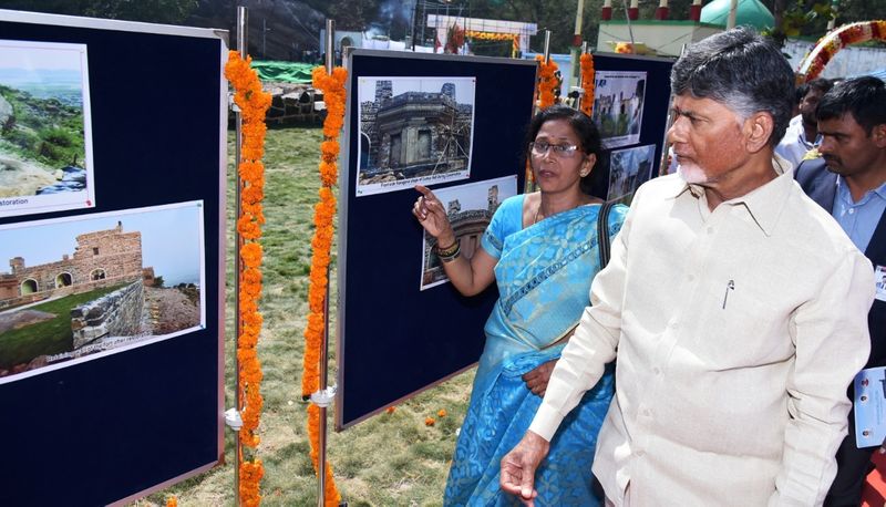 కొండపల్లి ఖిల్లా ఉత్సవాల్లో పాల్గొన్న చంద్రబాబు