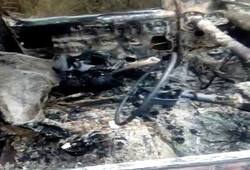 Two people died in Fire in the car