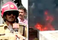 Fire breaks Kanjikode paint factory  Palakkad two injured