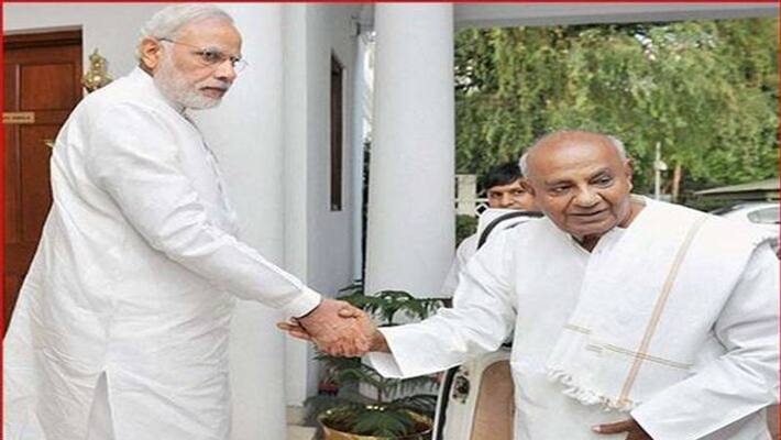 HD Devegowd Writes to PM Narendra Modi over Shankaracharya statue in Kedarnath rbj HD Devegowd Writes to PM Narendra Modi over Shankaracharya statue in Kedarnath rbj