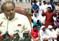 Karnataka BJP protests Vidhana Soudha coalition govt calls for suspension of dissenting MLAs