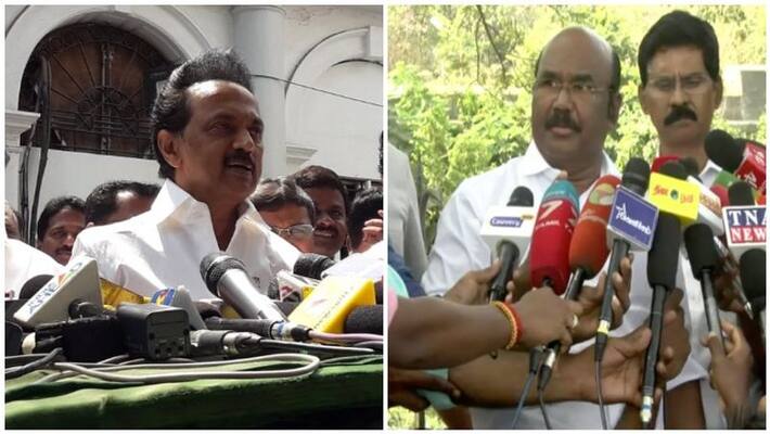 Minister Jayakumar attacked dmk Minister Jayakumar attacked dmk