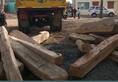 Timber recovered in UP Gorakhpur
