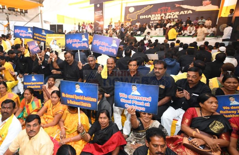 చంద్రబాబు ఢిల్లీ దీక్షకు జాతీయ నేతల మద్దతు