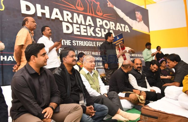 చంద్రబాబు ఢిల్లీ దీక్షకు జాతీయ నేతల మద్దతు
