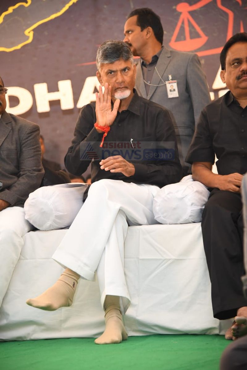చంద్రబాబు ఢిల్లీ దీక్షకు జాతీయ నేతల మద్దతు