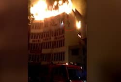 Fire At delhi's hotel Arpit, people jump from roof for survive