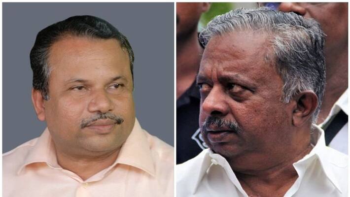 conflicts intensifies in cpi; minister k raju left district executive meeting conflicts intensifies in cpi; minister k raju left district executive meeting