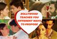 Valentine's special Bollywood style love proposals inspiration