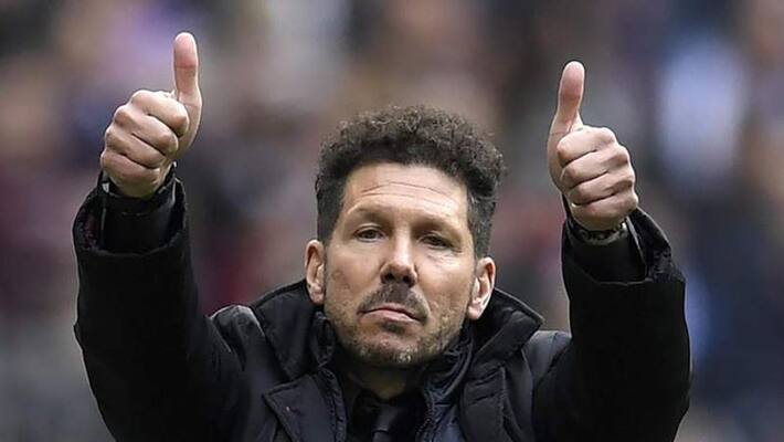 Atletico Madrid coach Diego Simeone tests positive for Covid-19 Atletico Madrid coach Diego Simeone tests positive for Covid-19