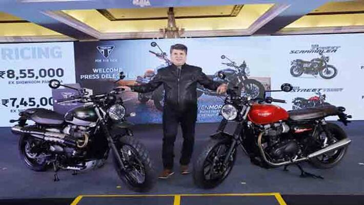 Triumph launches new versions of Street Twin, Street Scrambler in India Triumph launches new versions of Street Twin, Street Scrambler in India