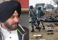 Pulwama Attack: Navjot Singh Sidhu backs permanent solution through dialogue