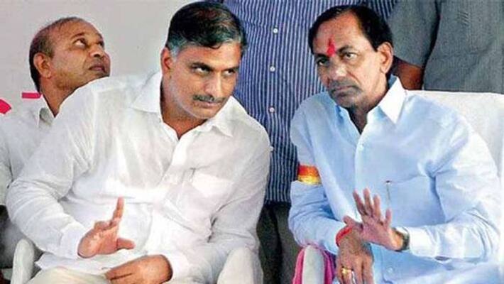 Harish rao meets KCR after 6 months Harish rao meets KCR after 6 months