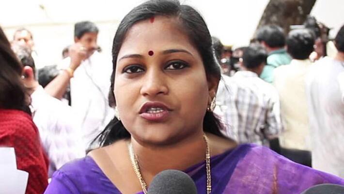 tdp leader vangalapudi anitha counter to deputy CM Pushpa srivani tdp leader vangalapudi anitha counter to deputy CM Pushpa srivani