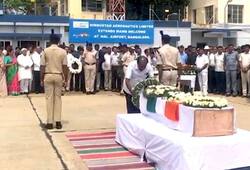 Pulwama terror attack Martyr Guru mortal remains arrive Bengaluru