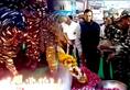 Police and CRPF soldiers pay tribute to the Pulwama martyrs