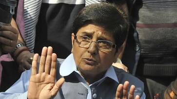 DMK workers stage protest after Kiran Bedi called people 'coward' over water crisis