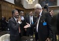Kulbhushan jadhav case indian agent Deepak mittal was seen avoiding handshake with Pakistani attorney general
