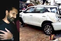 Karnataka 2 killed  Chikmagalur MLA CT Ravi car rams  parked vehicle