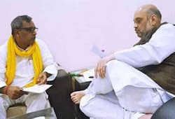 Amit shah assured op Rajbhar for his demand, yogi allotted office for his party