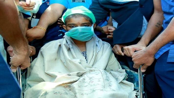 inter student madhulika discharged from yashoda hospital inter student madhulika discharged from yashoda hospital