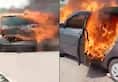 Telangana: Man charred to death after moving car catches fire in Hyderabad