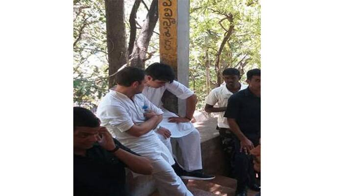 aicc president rahul gandhi at tirumala aicc president rahul gandhi at tirumala
