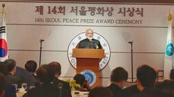 Modi to world from Seoul: Unite and act to eradicate terrorism