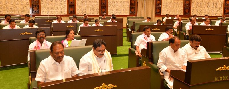 తొలిసారిగా బడ్జెట్ను ప్రవేశపెట్టిన కేసీఆర్(ఫోటోలు)