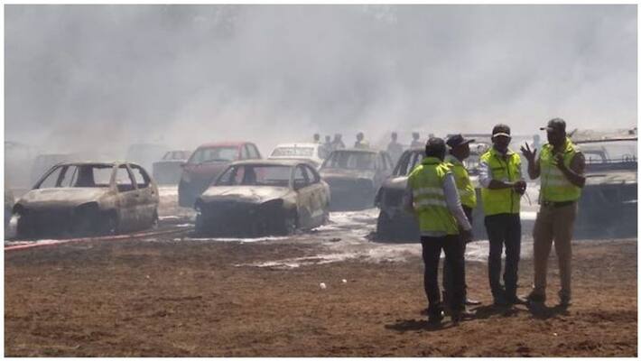 Toyota provides assistance to Aero India fire effected car customers Toyota provides assistance to Aero India fire effected car customers