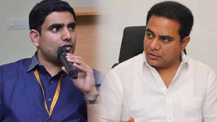 nara lokesh tweets over ktr comments on chandrababu nara lokesh tweets over ktr comments on chandrababu