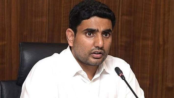 Lokesh counters on ycp over TDP MLA's suspension