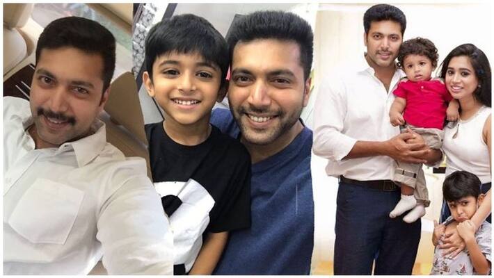 jayam ravi son arav got edison award jayam ravi son arav got edison award