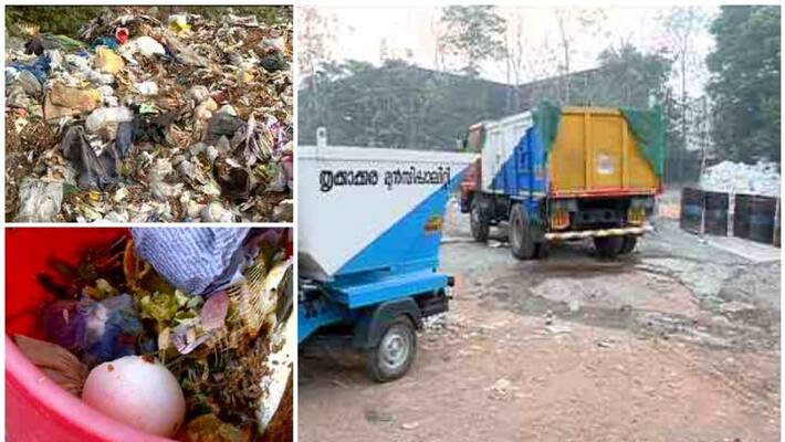 natives blocks vehicle came to brahmapuram waste plant police took action natives blocks vehicle came to brahmapuram waste plant police took action