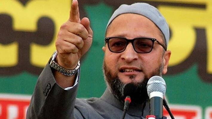 'Jai Sri Ram' & 'Vande Mataram' slogans being raised in Lok Sabha while asaduddin owaisi was taking oath as MP 'Jai Sri Ram' & 'Vande Mataram' slogans being raised in Lok Sabha while asaduddin owaisi was taking oath as MP