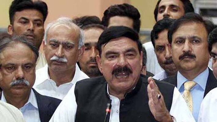 pakistan railway minister sheikh rasheed comments on india-pakistan v pakistan railway minister sheikh rasheed comments on india-pakistan v