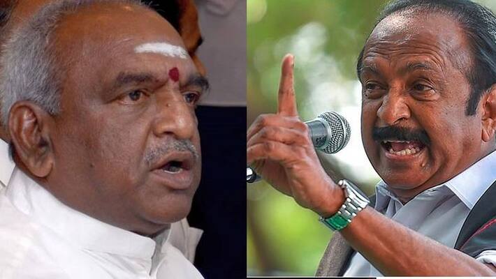 Vaiko rejected pon radhakrishnan request Vaiko rejected pon radhakrishnan request