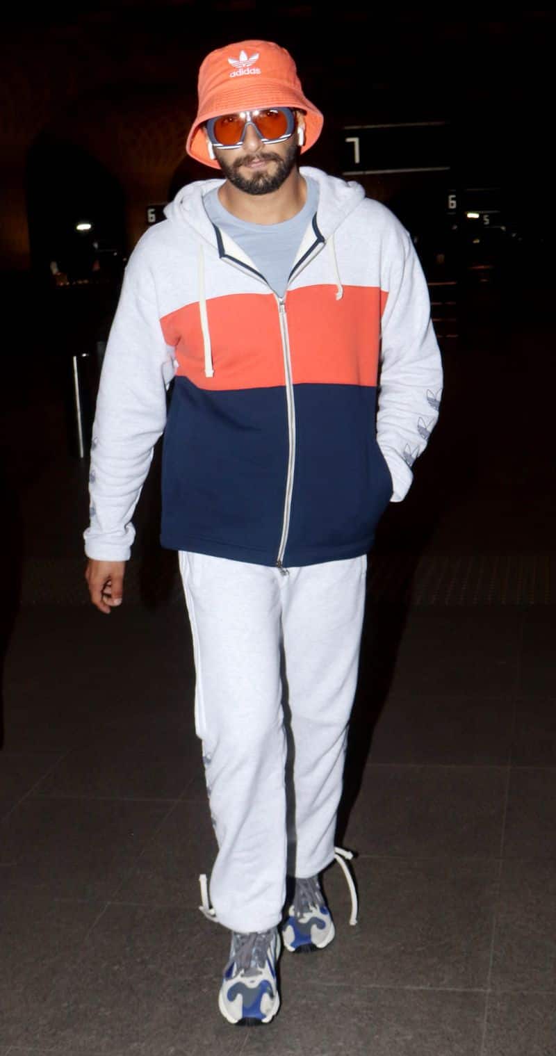 He seems to have one in each colour to go with his athleisure airport tracksuit look.
